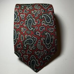 Brooks Brothers Makers Paisley Silk Neck Tie, 56"W, 4"W